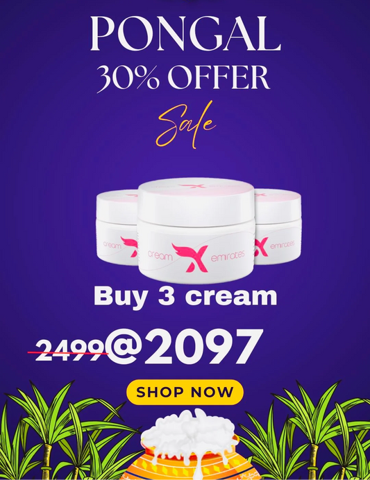 CreamXemirates pack of 3 bottles!